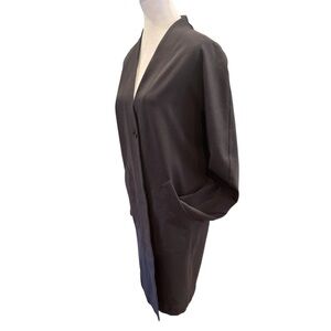 Kit & Ace Cashmere Blend Longline Cardigan Coat Minimalist Duster M